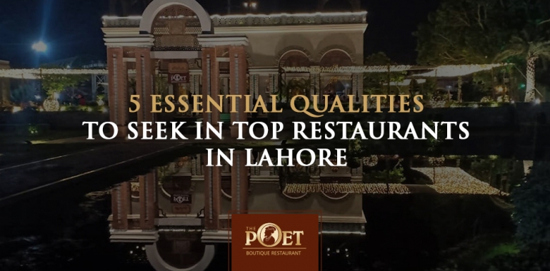 Top Restaurants in Lahore